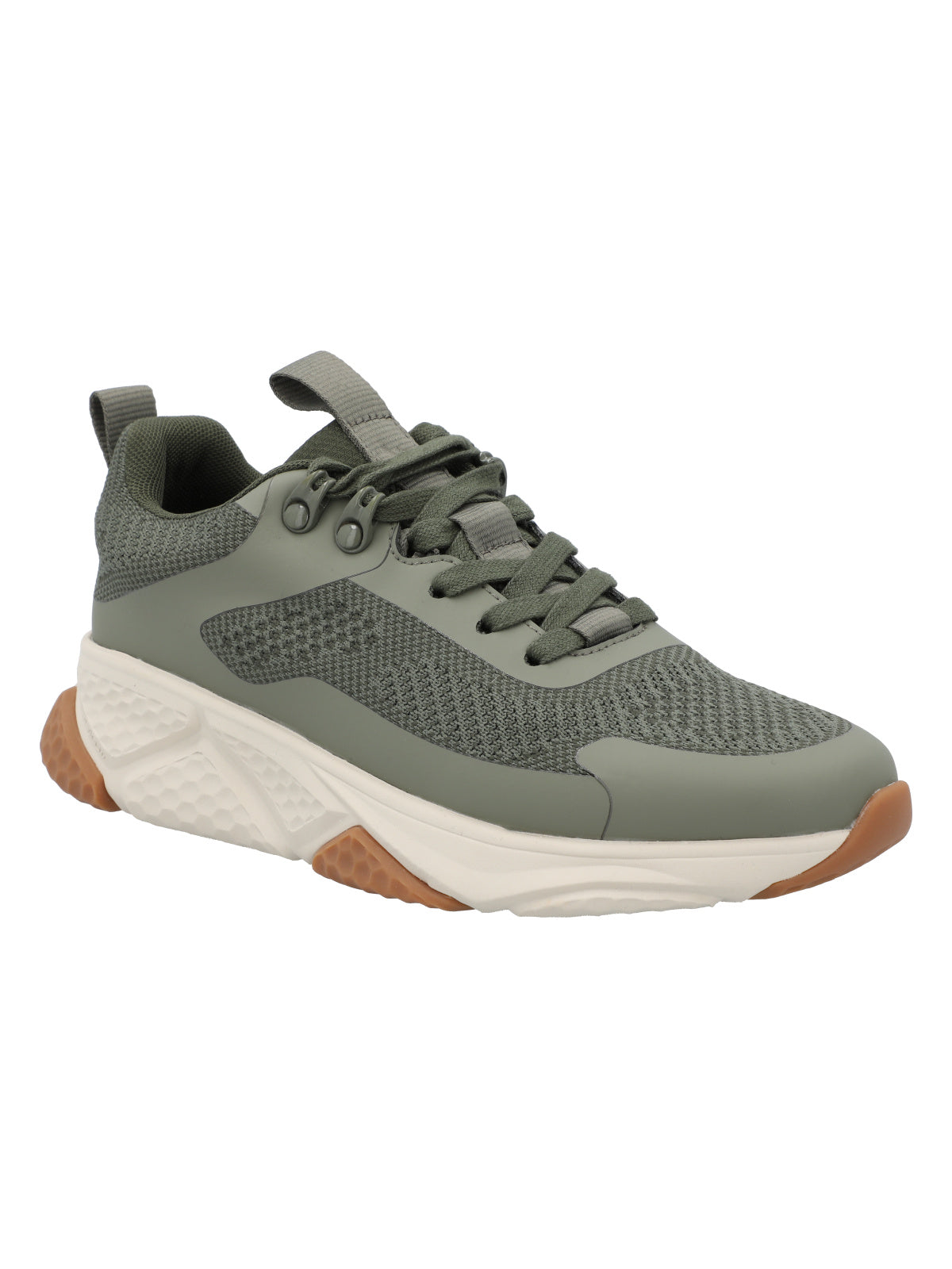 Zapatilla Cuero Mujer Benza Verde