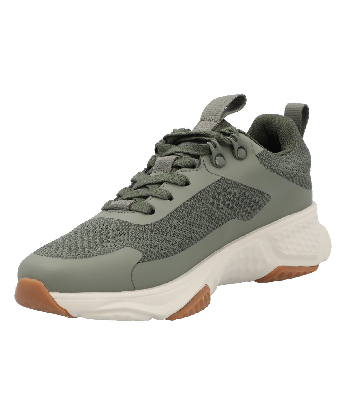 Zapatilla Cuero Mujer Benza Verde