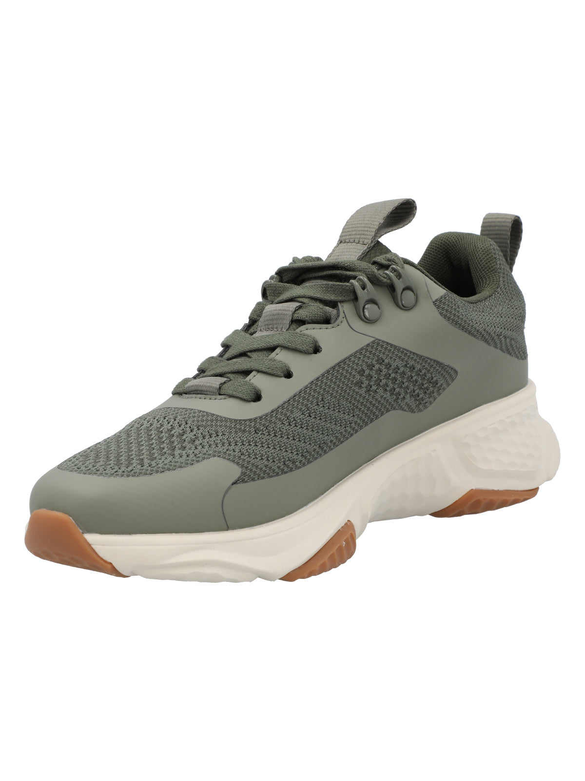 Zapatilla Cuero Mujer Benza Verde