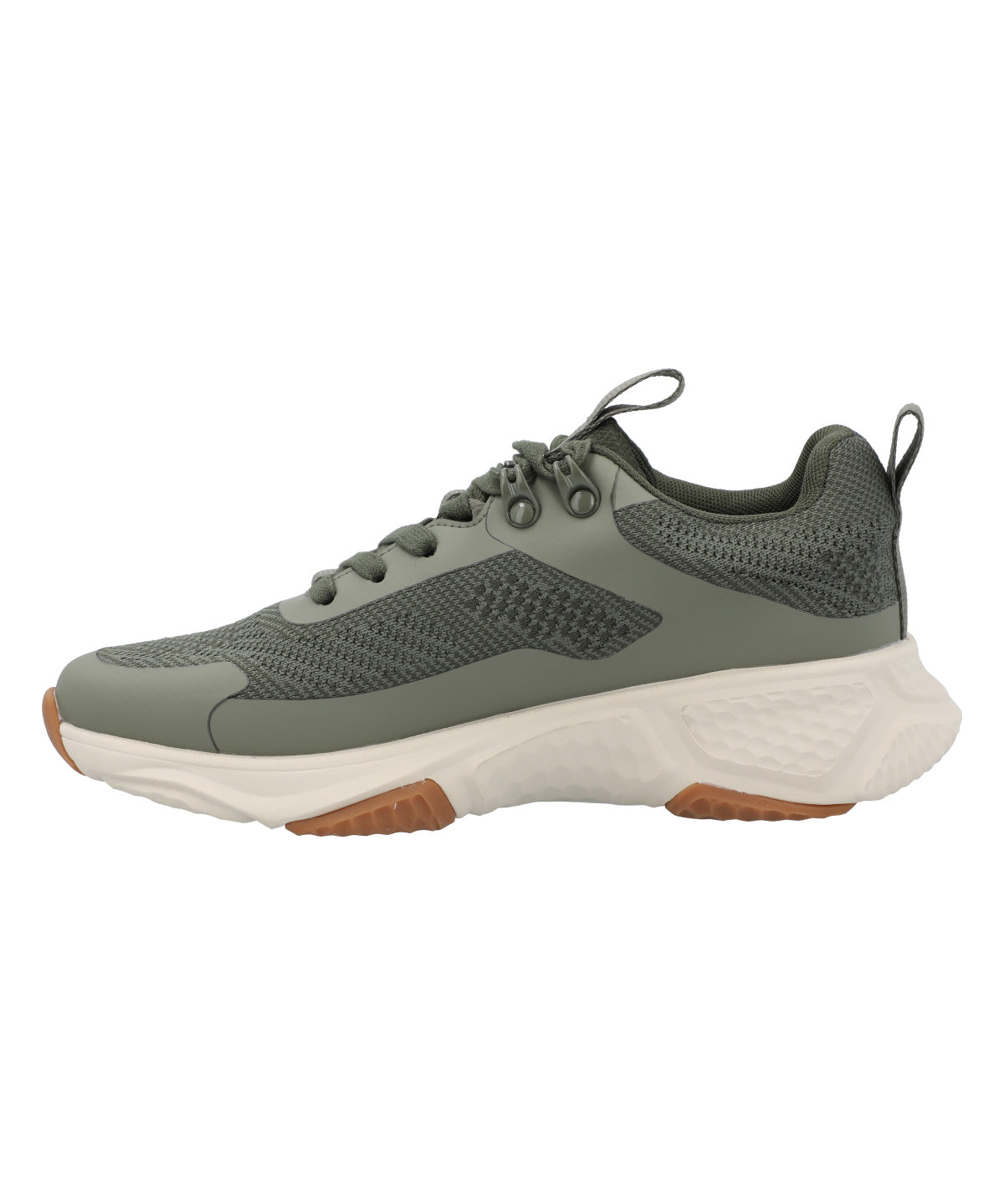 Zapatilla Cuero Mujer Benza Verde