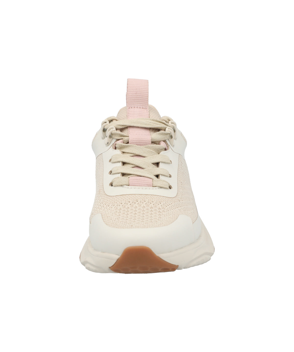 Zapatilla Cuero Mujer Benza Beige/Crudo
