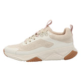 Zapatilla Cuero Mujer Benza Beige/Crudo