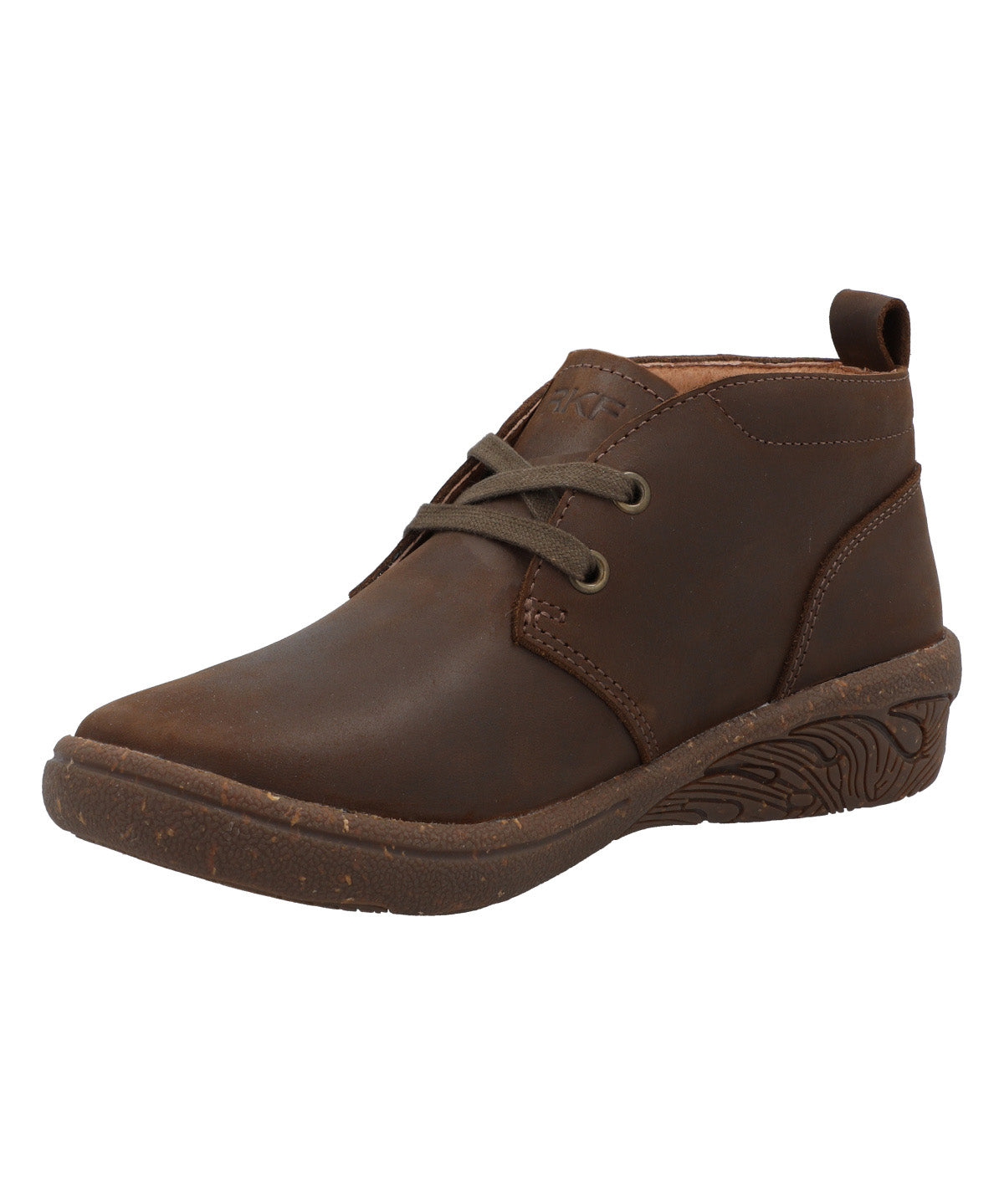 Botin Cuero Mujer Nilda Café