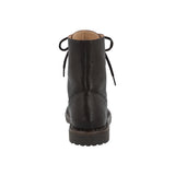 Mocasin Cuero Mujer Molise Rojo