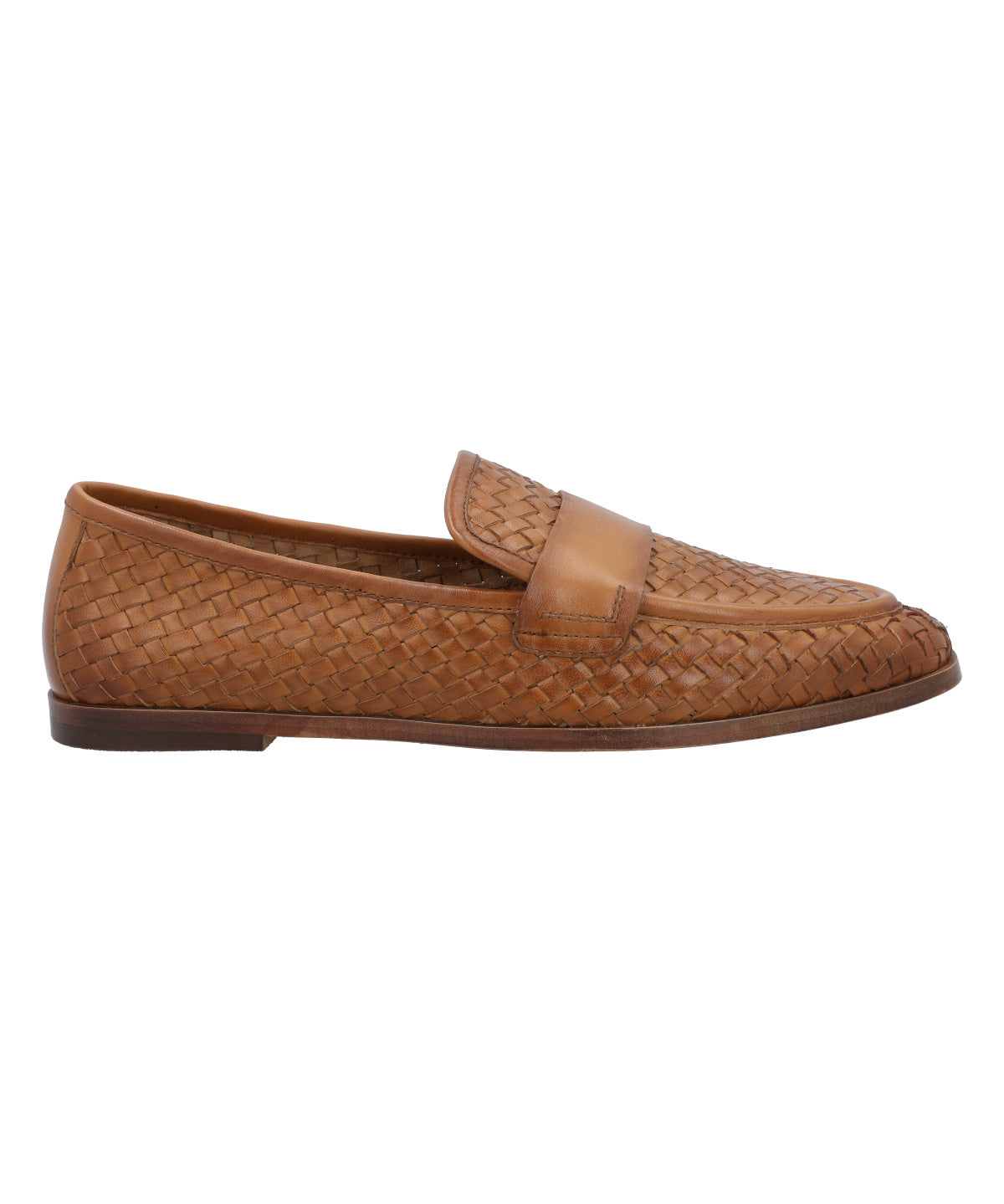 Mocasin Cuero Mujer Vittoria Rojo