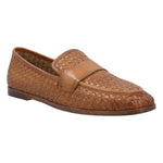 Mocasin Cuero Mujer Vittoria Rojo