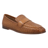 Mocasin Cuero Mujer Vittoria Rojo