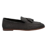 Mocasin Cuero Mujer Giulia Azul