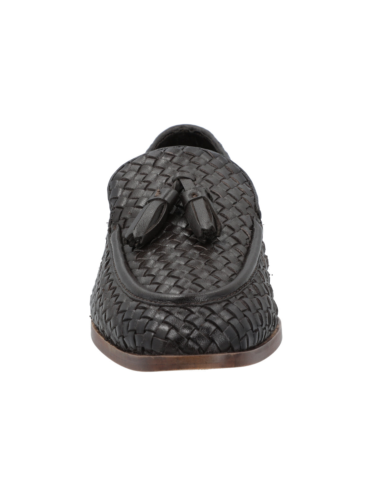 Mocasin Cuero Mujer Giulia Azul