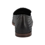 Mocasin Cuero Mujer Giulia Azul