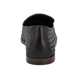 Mocasin Cuero Mujer Giulia Azul