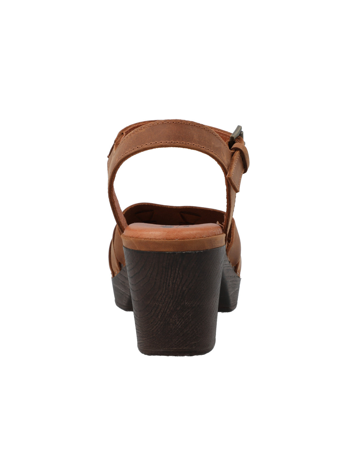 Zueco Cuero Mujer Ginevra Café Rockford