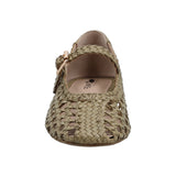 Ballerina Cuero Mujer Dunedin Verde Rockford