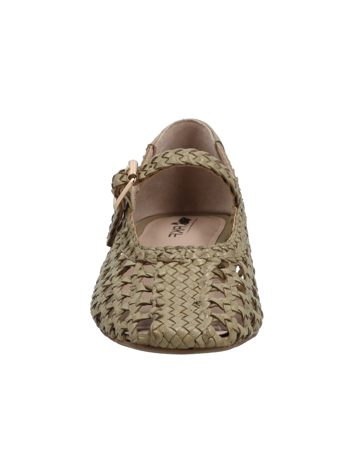 Ballerina Cuero Mujer Dunedin Verde Rockford