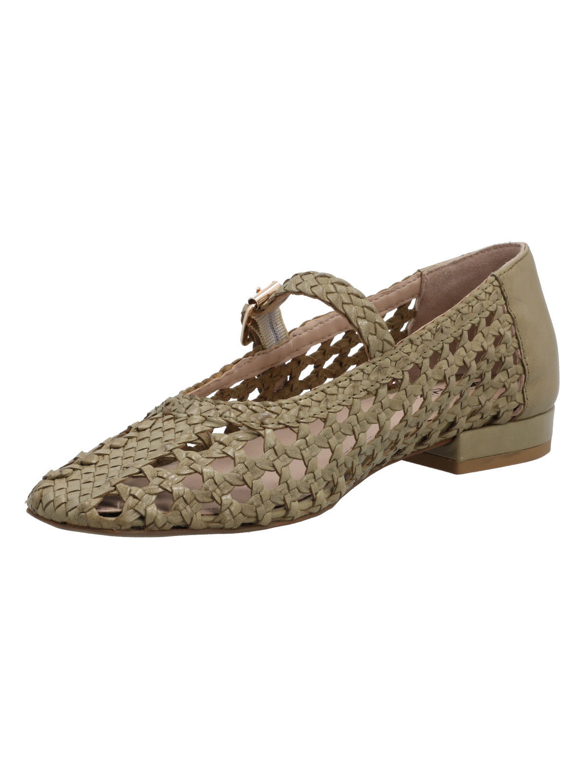 Ballerina Cuero Mujer Dunedin Verde Rockford