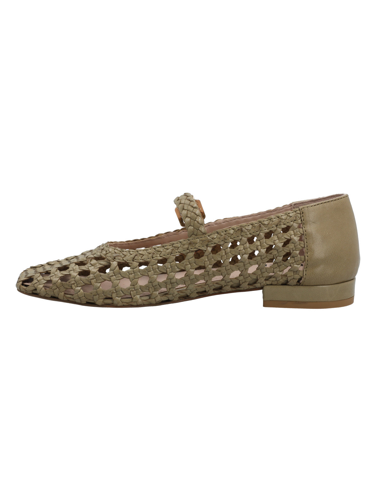 Ballerina Cuero Mujer Dunedin Verde Rockford
