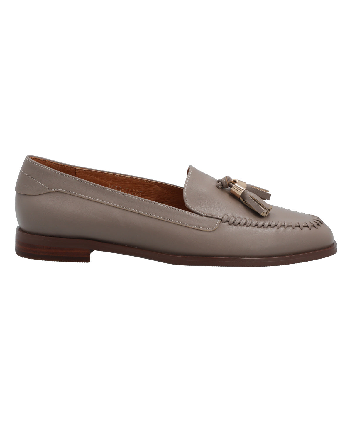 Mocasín Cuero Mujer Auckland Café Claro Rockford