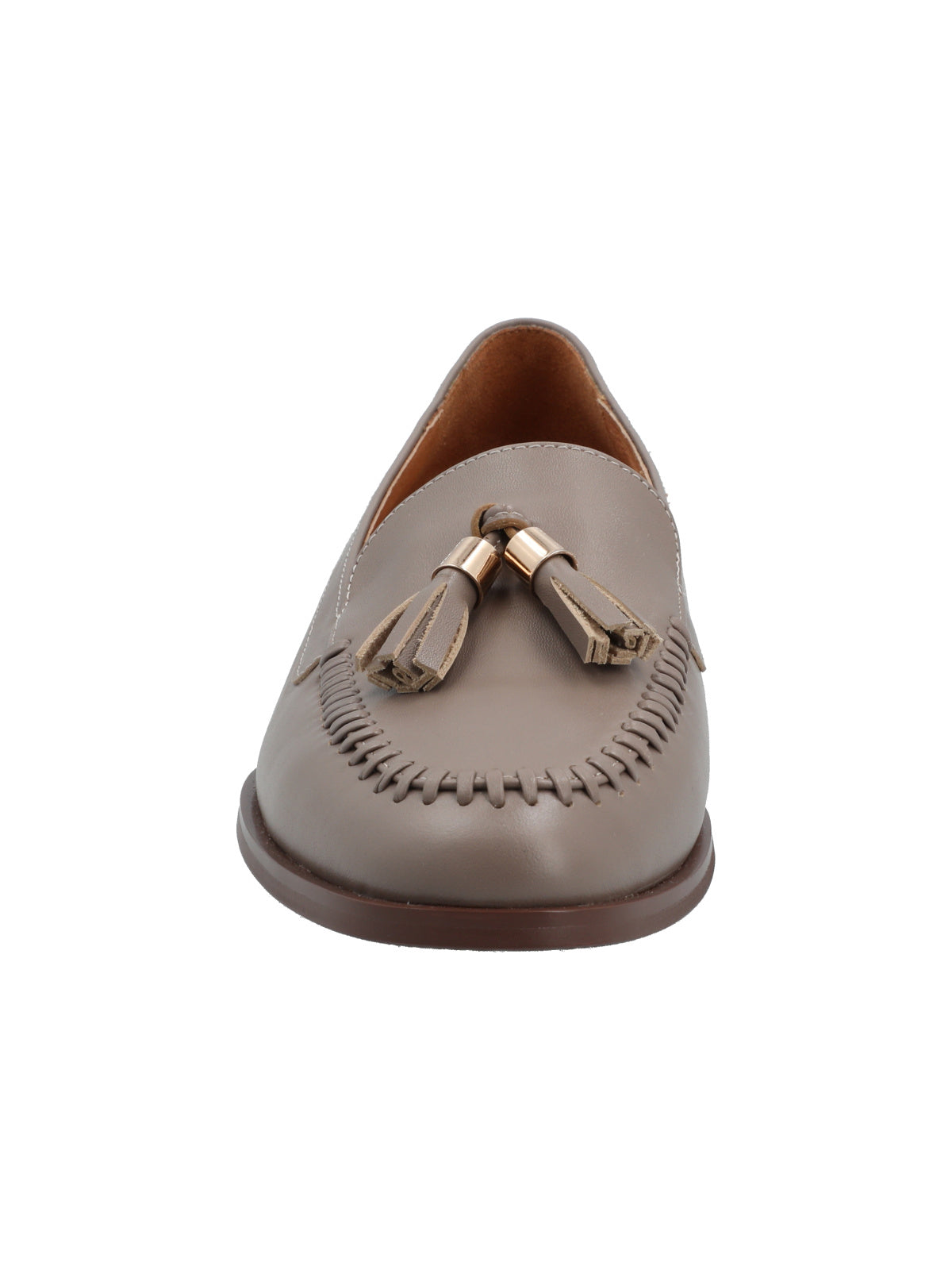 Mocasín Cuero Mujer Auckland Café Claro Rockford