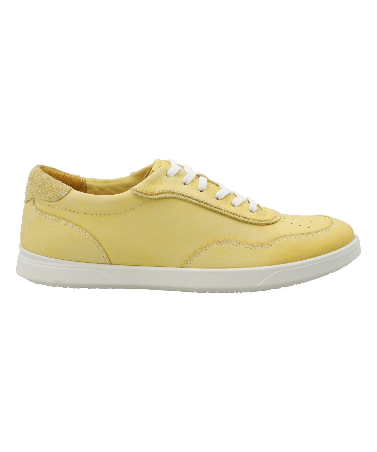 Zapatilla Cuero Mujer Clive Amarillo Rockford