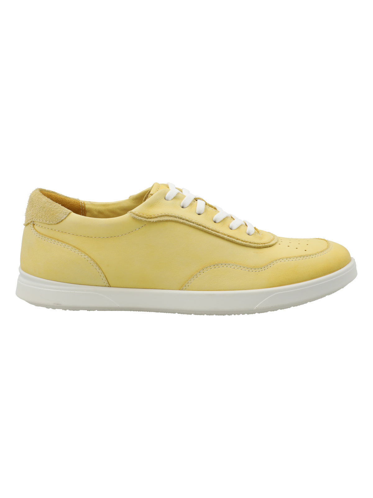 Zapatilla Cuero Mujer Clive Amarillo Rockford
