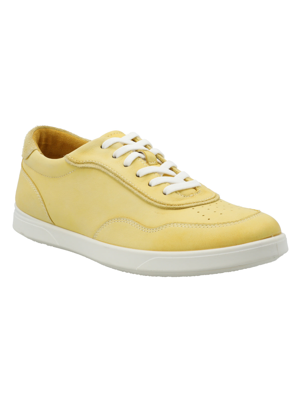 Zapatilla Cuero Mujer Clive Amarillo Rockford