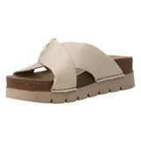 Sandalia Cuero Mujer Halifax Dorado Rockford