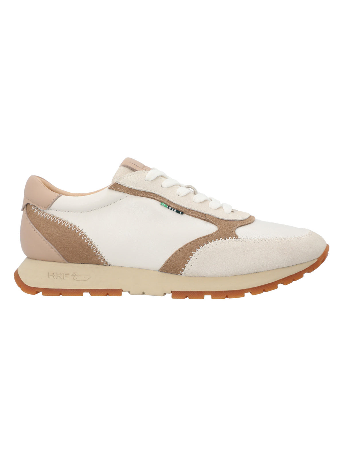 Zapatilla Cuero Mujer Timaru Blanco Rockford