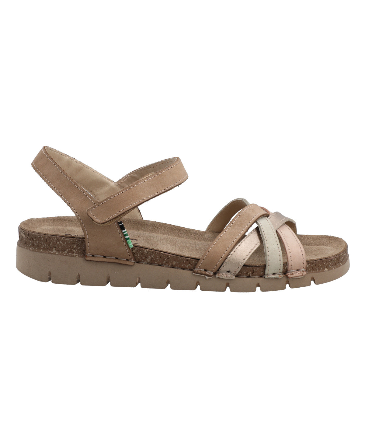 Sandalia Cuero Mujer Ottawa Beige Rockford