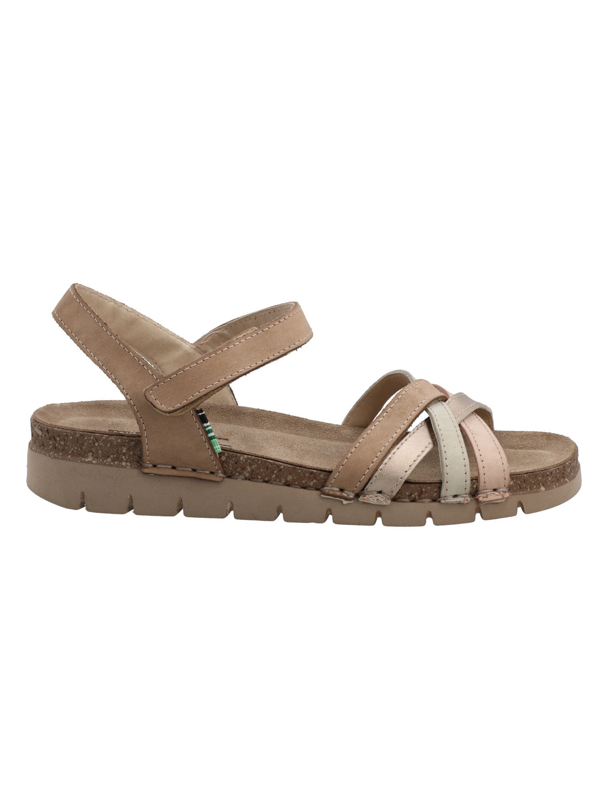 Sandalia Cuero Mujer Ottawa Beige Rockford