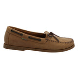 Mocasín Cuero Mujer Boat Rib Camel Rockford