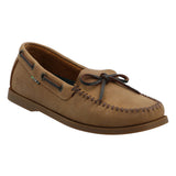 Mocasín Cuero Mujer Boat Rib Camel Rockford