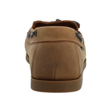 Mocasín Cuero Mujer Boat Rib Camel Rockford