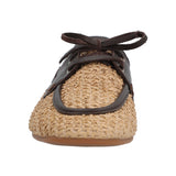 Mocasín Cuero Mujer Wellington Café Rockford
