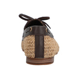 Mocasín Cuero Mujer Wellington Café Rockford