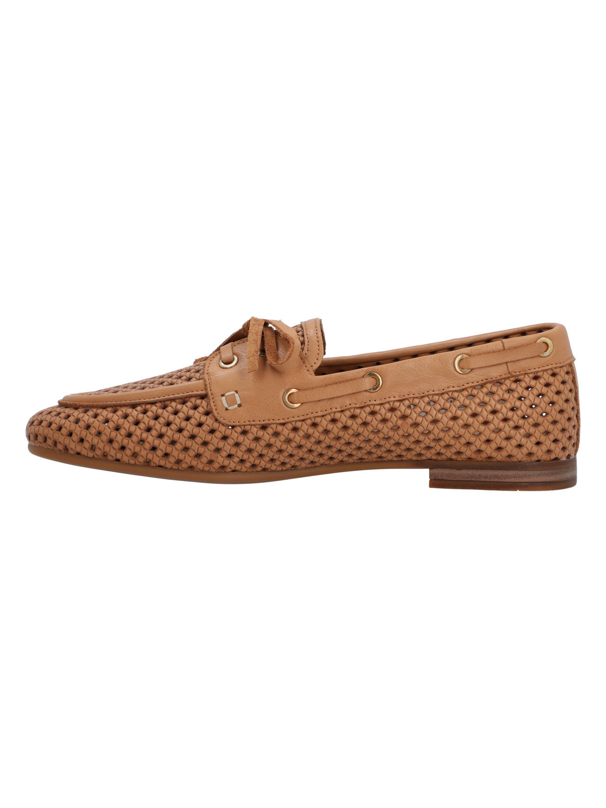 Mocasín Cuero Mujer Wellington Camel Rockford