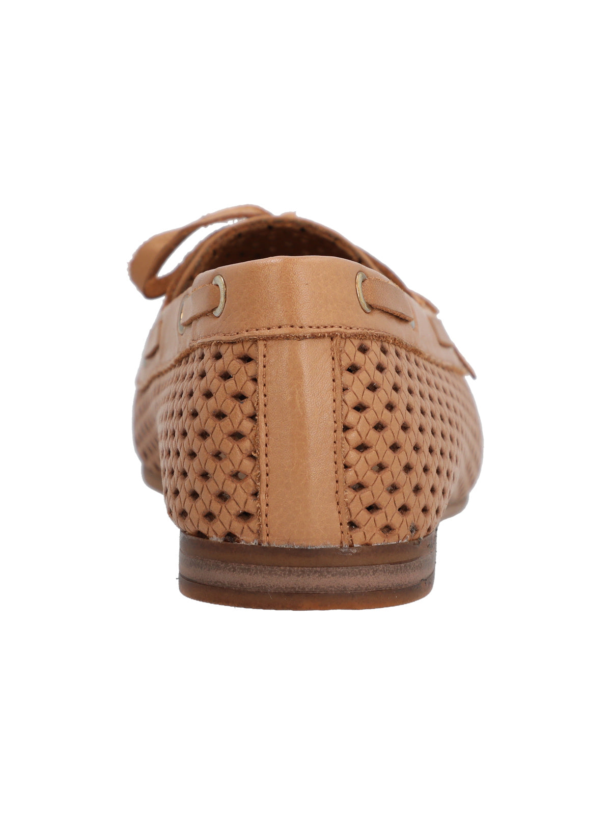 Mocasín Cuero Mujer Wellington Camel Rockford