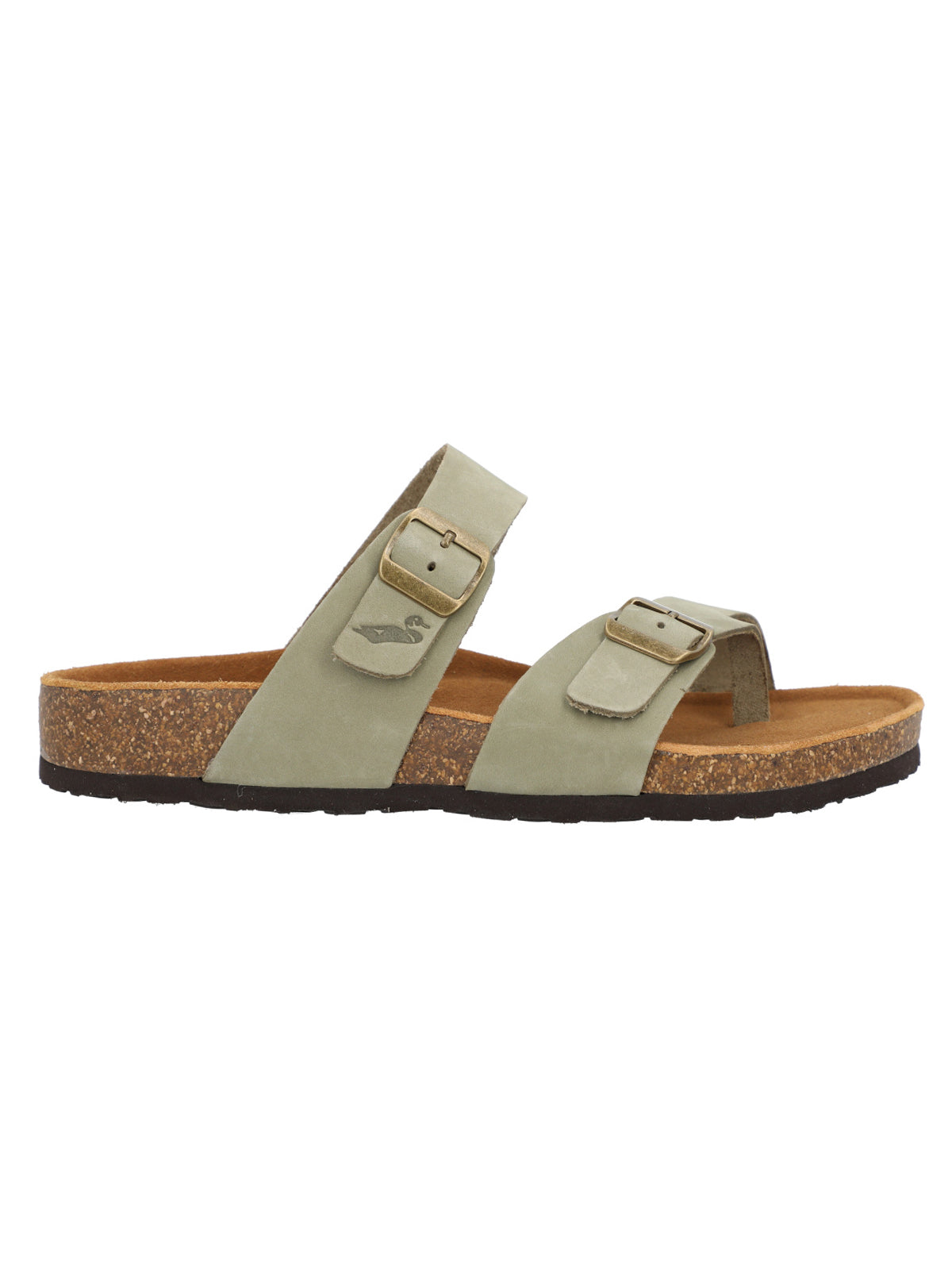 Sandalia Cuero Mujer Surrey Verde Rockford