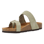 Sandalia Cuero Mujer Surrey Verde Rockford