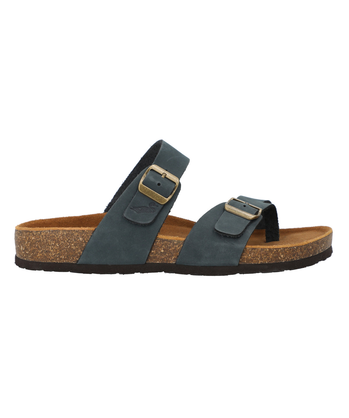 Sandalia Cuero Mujer Surrey Azul Rockford
