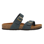 Sandalia Cuero Mujer Surrey Azul Rockford