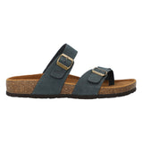 Sandalia Cuero Mujer Surrey Azul Rockford