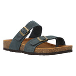Sandalia Cuero Mujer Surrey Azul Rockford
