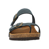 Sandalia Cuero Mujer Surrey Azul Rockford