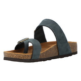 Sandalia Cuero Mujer Surrey Azul Rockford