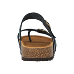 Sandalia Cuero Mujer Surrey Azul Rockford