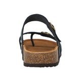 Sandalia Cuero Mujer Surrey Azul Rockford