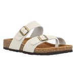Sandalia Cuero Mujer Surrey Beige Rockford