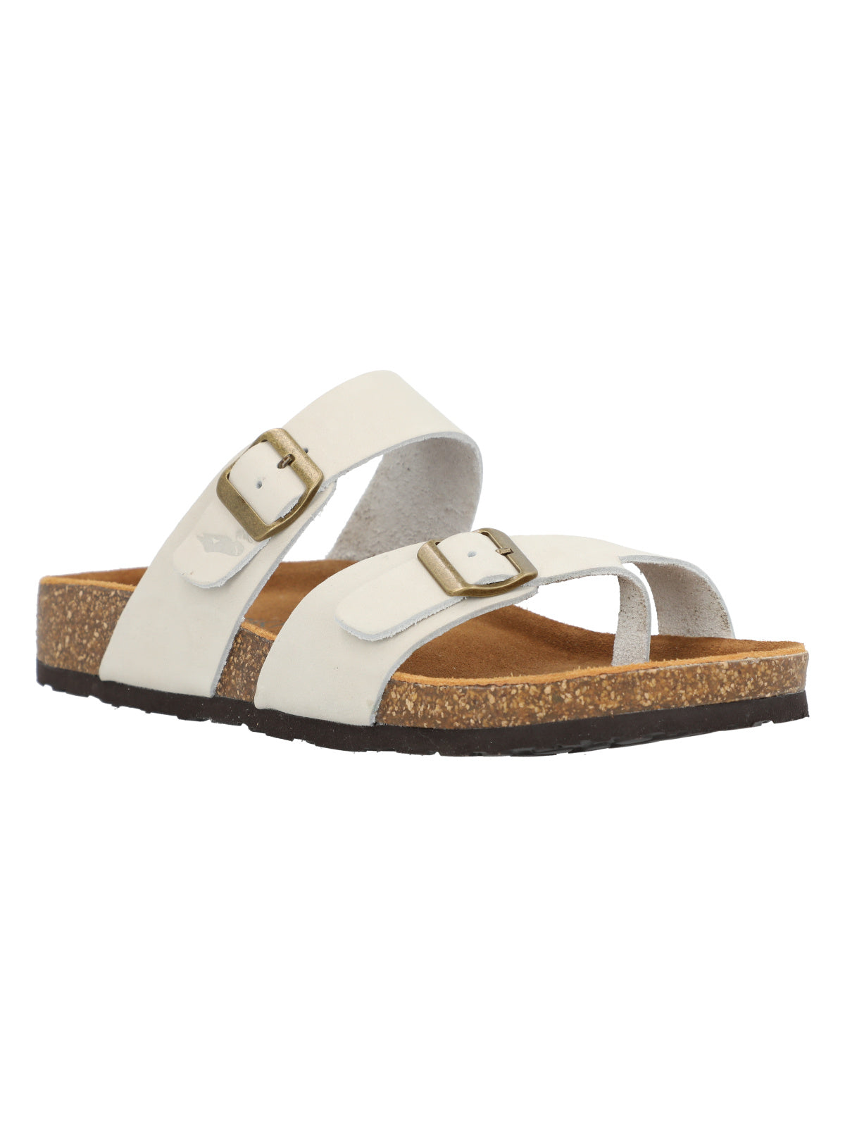 Sandalia Cuero Mujer Surrey Beige Rockford