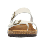 Sandalia Cuero Mujer Surrey Beige Rockford