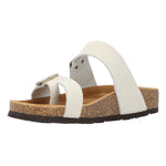 Sandalia Cuero Mujer Surrey Beige Rockford